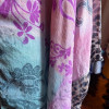 Poncho soie mousseine Galliano