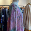 Poncho soie mousseine Galliano