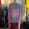 Poncho soie mousseine Galliano