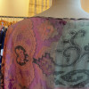 Poncho soie mousseine Galliano