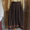 Jupe longue Saint-Laurent vintage