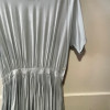 Robe Cacharel vintage soie bleu pale
