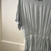 Robe Cacharel vintage soie bleu pale