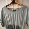 Robe Cacharel vintage soie bleu pale