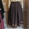 Jupe longue Saint-Laurent vintage