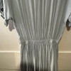 Robe Cacharel vintage soie bleu pale