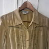 Blouse Emmanuelle Khanh vintage soie TS
