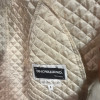 Gilet sans manches renard et soie vintage