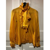 Blouse Saint Laurent vintage T36 lavallière soie rayures