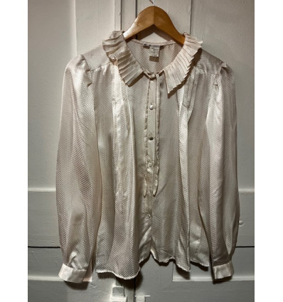 Blouse Emmanuelle Khanh vintage  T38 soie