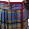 Jupe vintage Saint-Laurent ecossaise T34-36