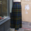 Jupe vintage Saint-Laurent ecossaise T34-36