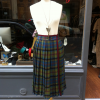 Jupe vintage Saint-Laurent ecossaise T34-36