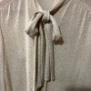 Blouse Hermes vintage lavallière chinée TL