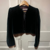 Bolero vintage Saint Laurent vert T36