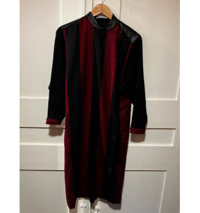 Robe Guy Laroche vintage bi-matière rayée T38
