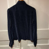Blouse Ted Lapidus vintage soie pois
