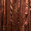 Robe Emanuel Ungaro vintage soie lamée or