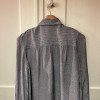 Blouse Ted Lapidus vintage soie style officier TS