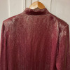 Blouse Nina Ricci vintage lamée rose TM/L