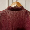 Blouse Nina Ricci vintage lamée rose TM/L