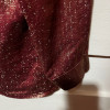 Blouse Nina Ricci vintage lamée rose TM/L