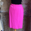 Jupe vintage Saint-Laurent rose taille 38 ou 40