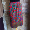 Jupe Yves Saint-Laurent vintage franges