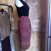 Jupe Yves Saint-Laurent vintage franges