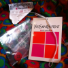 Jupe Yves Saint-Laurent vintage franges