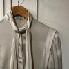 Blouse soie Calvin Klein vintage TS lavallière