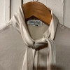 Blouse soie Calvin Klein vintage TS lavallière