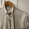 Blouse soie Calvin Klein vintage TS lavallière
