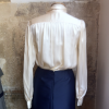 Blouse Yves Saint-Laurent lavallière soie