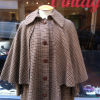 Manteau Celine esprit cape taille unique