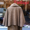 Manteau Celine esprit cape taille unique