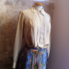 Blouse Saint-Laurent lavallière vintage taille 38/40