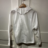 Blouse Emmanuelle Khanh vintage TS frou frou