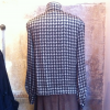Blouse Celine vintage soie pied de poule