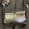 Sac cuir Charles Jourdan vintage cuir métallisé