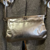 Sac cuir Charles Jourdan vintage cuir métallisé