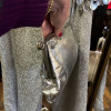 Sac cuir Charles Jourdan vintage cuir métallisé