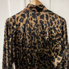 Blouse Valentino vintage leopard soie TM/L