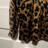 Blouse Valentino vintage leopard soie TM/L