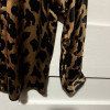 Blouse Valentino vintage leopard soie TM/L