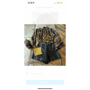 Blouse Valentino vintage leopard soie TM/L