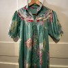 Robe Chacok vintage lurex fleurs TS