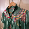 Robe Chacok vintage lurex fleurs TS