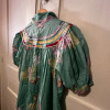 Robe Chacok vintage lurex fleurs TS
