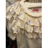 Blouse Kenzo frou frou jaune TM